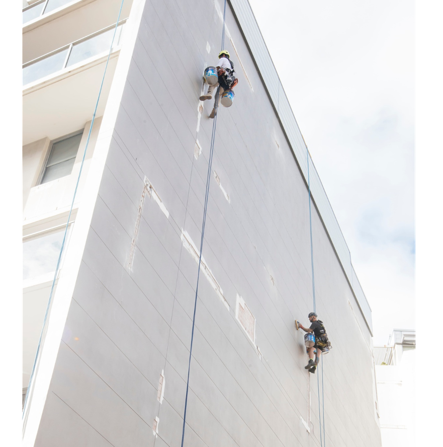 Strata building paintwork