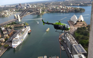 Flawless Helicopter Lift